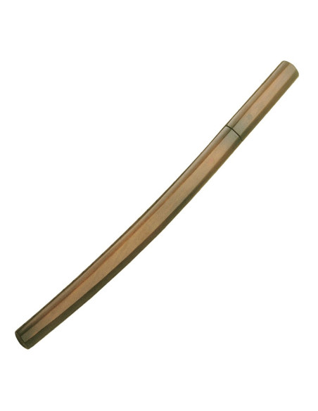 Wakizashi Shirasaya Marto madeira escura