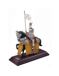 Armadura de cavalo flor de lis