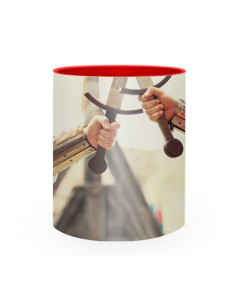Caneca Cerâmica Luta Medieval