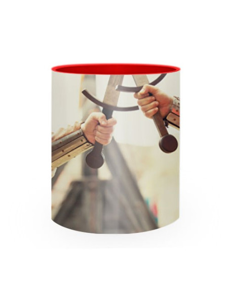 Caneca Cerâmica Luta Medieval