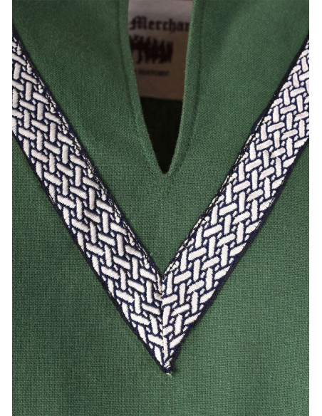 Ailrik túnica medieval verde