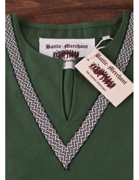 Ailrik túnica medieval verde