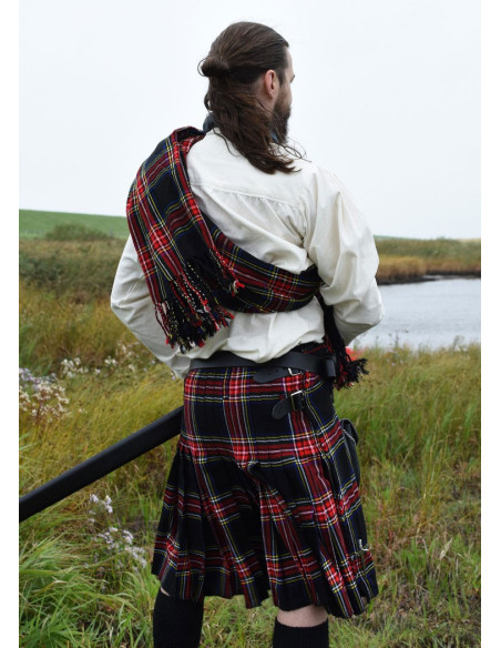 Kilt 8 jardas Stewart tartan