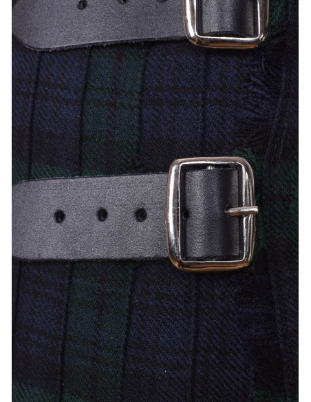 Kilt 8 jardas Black Watch tartan