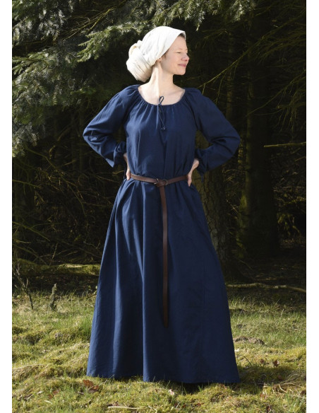 Vestido medieval Ana, azul