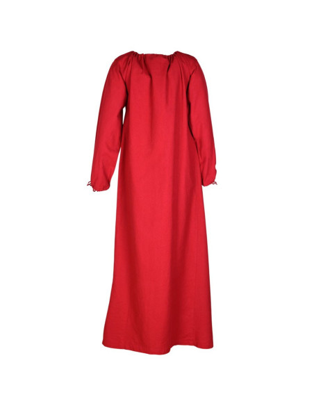 Vestido medieval Ana, vermelho