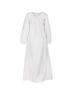vestido medieval Ana, branco 2