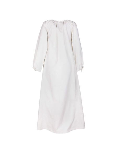 vestido medieval Ana, branco