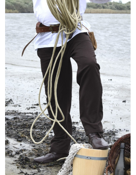 Calça medieval Hagen, marrom