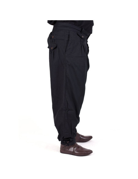 calças medievais com botões