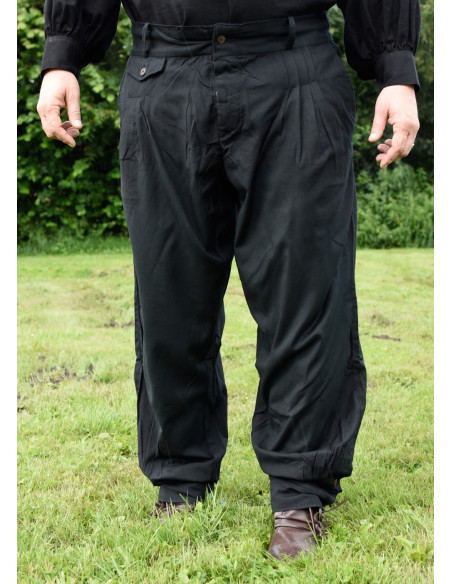 calças medievais com botões