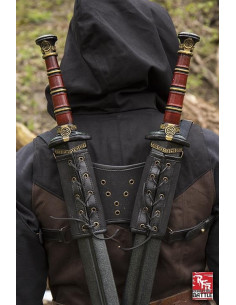 Tahalí dobra para as costas