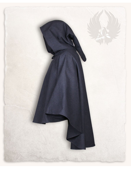 Capa curta com capuz