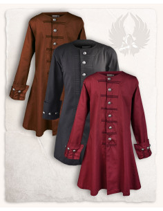 Sobrecasaca pirata Enigo, preta