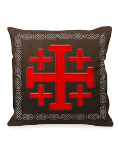 Almofada dos Cavaleiros Templários da Cruz de Jerusalém