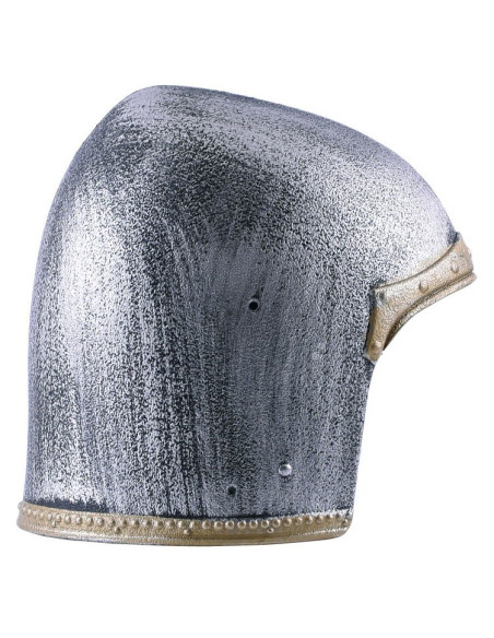 Capacete de Cavaleiro Medieval Sallet para criança