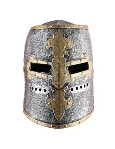 Capacete de Cavaleiro Medieval para criança