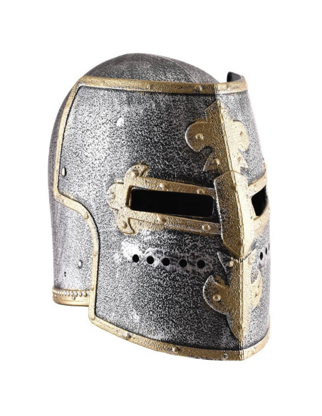 Capacete de Cavaleiro Medieval para criança