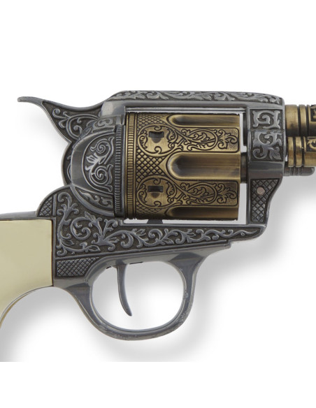 Revólver Colt 45 PeaceMaker long buffalo grip, 27 cms.