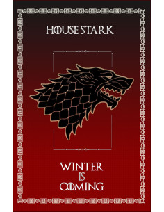 Banner Game of Thrones House Stark (75 x 115 cms.)