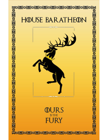 Banner Game of Thrones House Baratheon (75x115 cms.)