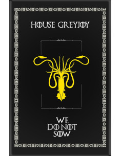 Banner Game of Thrones House GreyJoy (75 x 115 cms.)