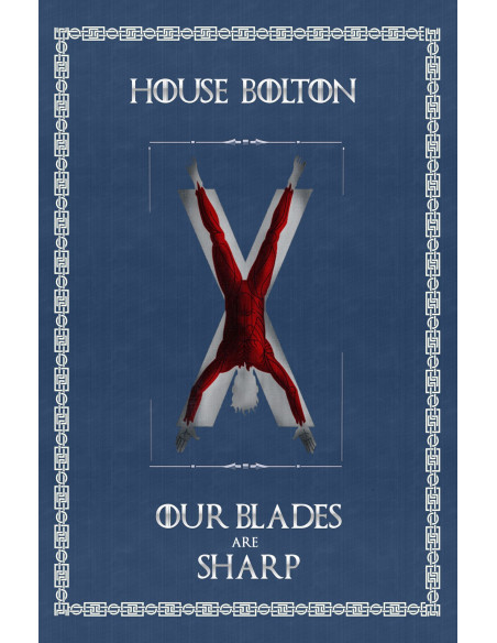 Banner Game of Thrones House Bolton (75x115 cms.)