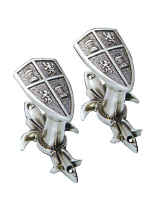 Expositores escudos de Castilla y León