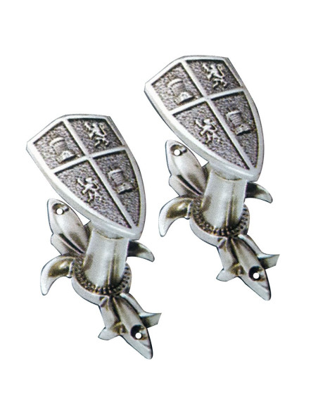 Expositores escudos de Castilla y León