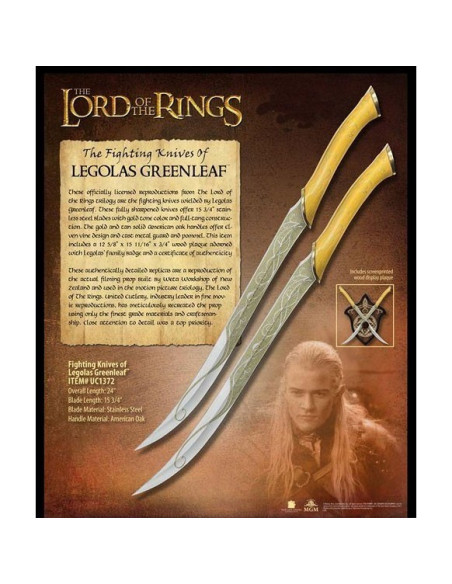 Facas de Legolas, O Senhor dos Anéis