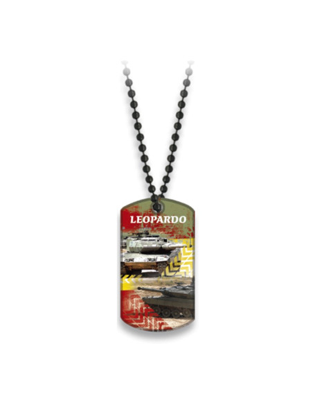 Placa de Corrente Bola Leopardo