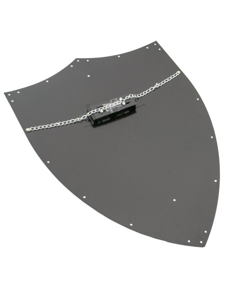 Escudo Templário com bordas douradas