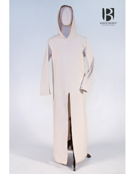 Túnica com capuz Renaud, off-white