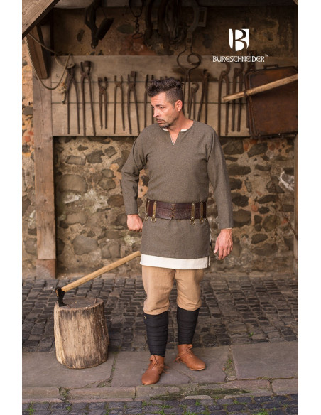 Túnica Curta Tyr, Cinza Oliva