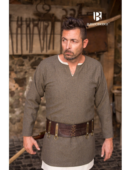 Túnica Curta Tyr, Cinza Oliva