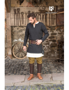 Tyr túnica curta, preto-cinza 2