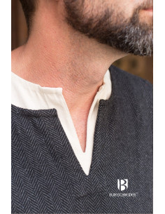 Tyr túnica curta, preto-cinza