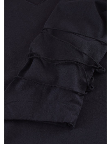 Blusa medieval Aila, preta