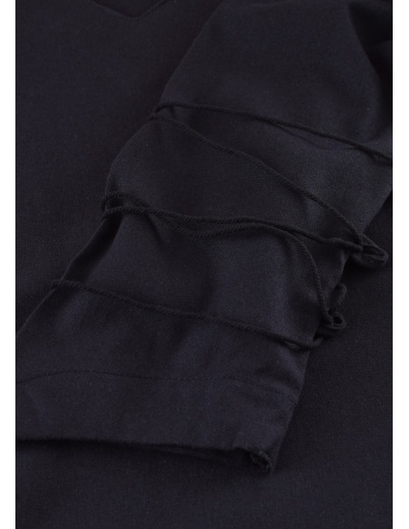 Blusa medieval Aila, preta