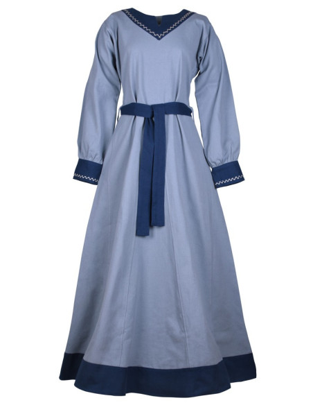 Vestido viking Jona, azul