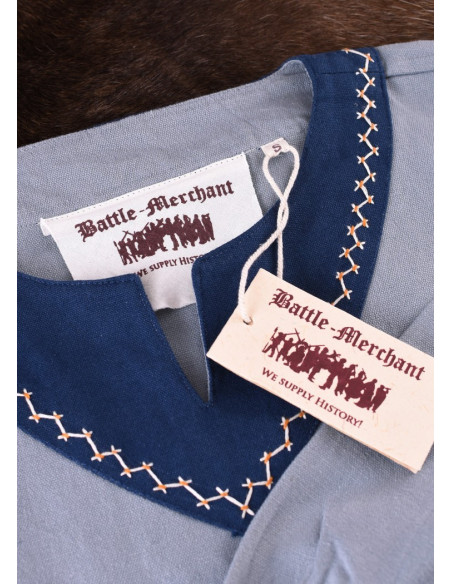 Vestido viking Jona, azul