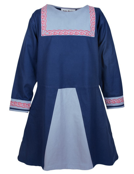 Túnica Viking Havar, azul