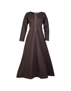 Ava vestido longo medieval