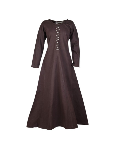 Ava vestido longo medieval