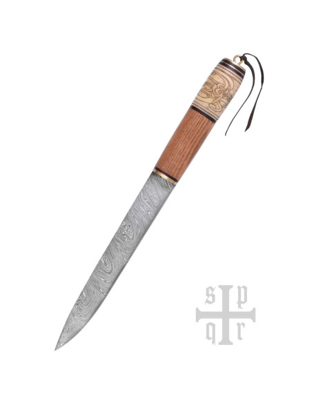 Faca Viking, Aço Damasco