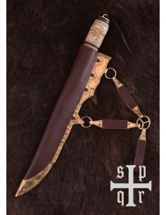 Faca Viking, Aço Damasco