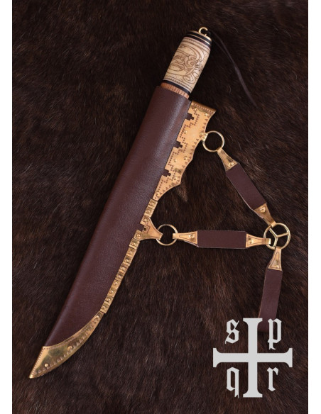 Faca Viking, Aço Damasco