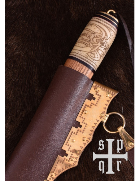 Faca Viking, Aço Damasco