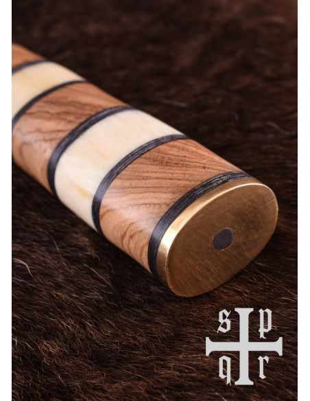 Faca Viking Seax, Aço Damasco