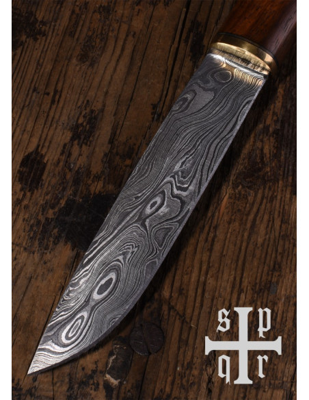 Faca Viking Seax Damasceno